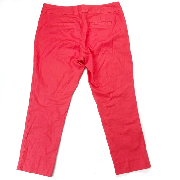 Banana Republic Hampton Fit pink capris sz 6P (33) - Picture 3 of 8